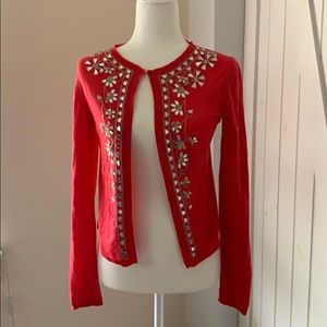 Emilio Pucci pink cardigan with sequins